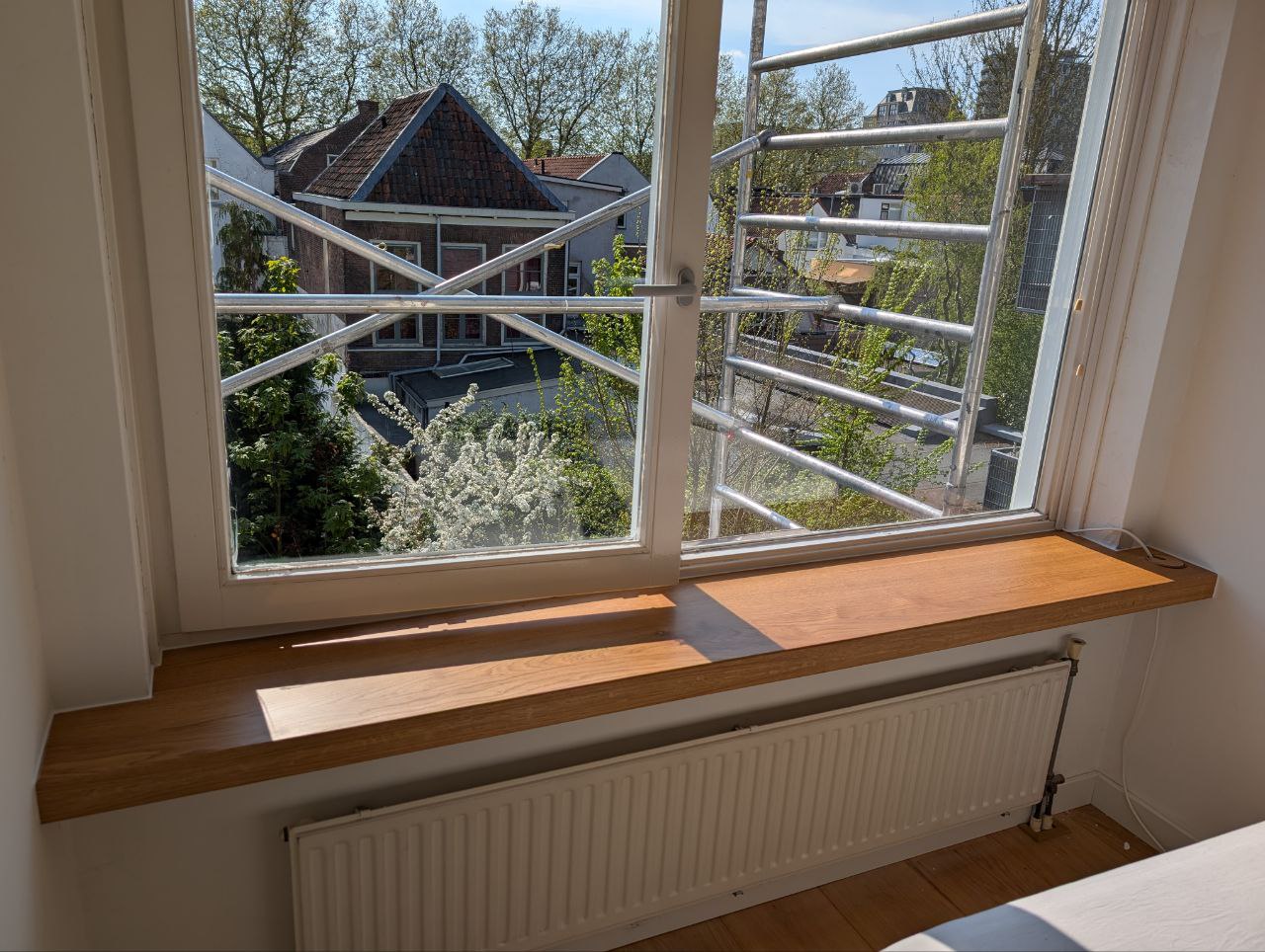 Massief eiken vensterbank